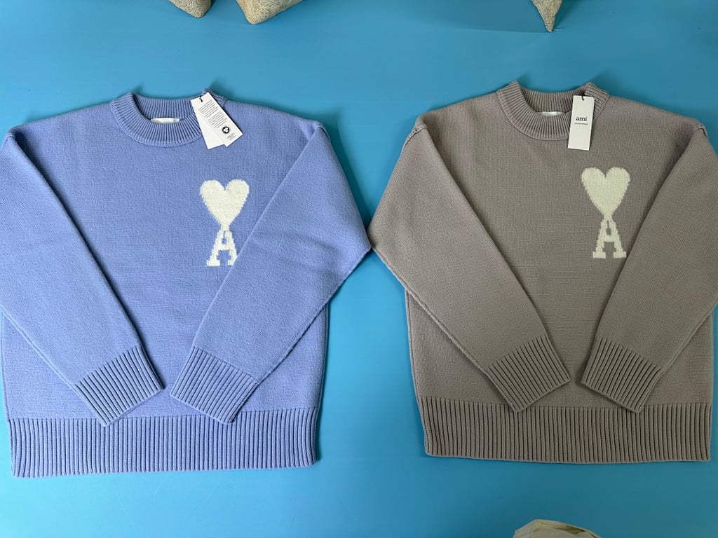 Ami Paris Ami de Coeur Merino Wool Sweater - 61