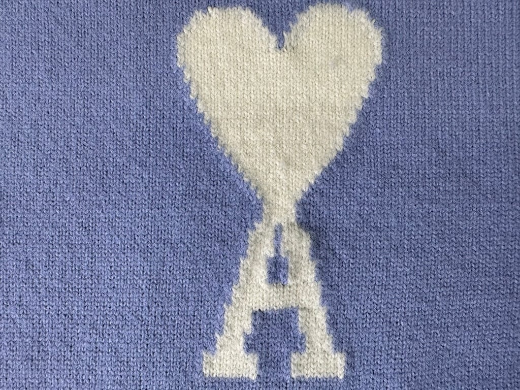 Ami Paris Ami de Coeur Merino Wool Sweater - 62