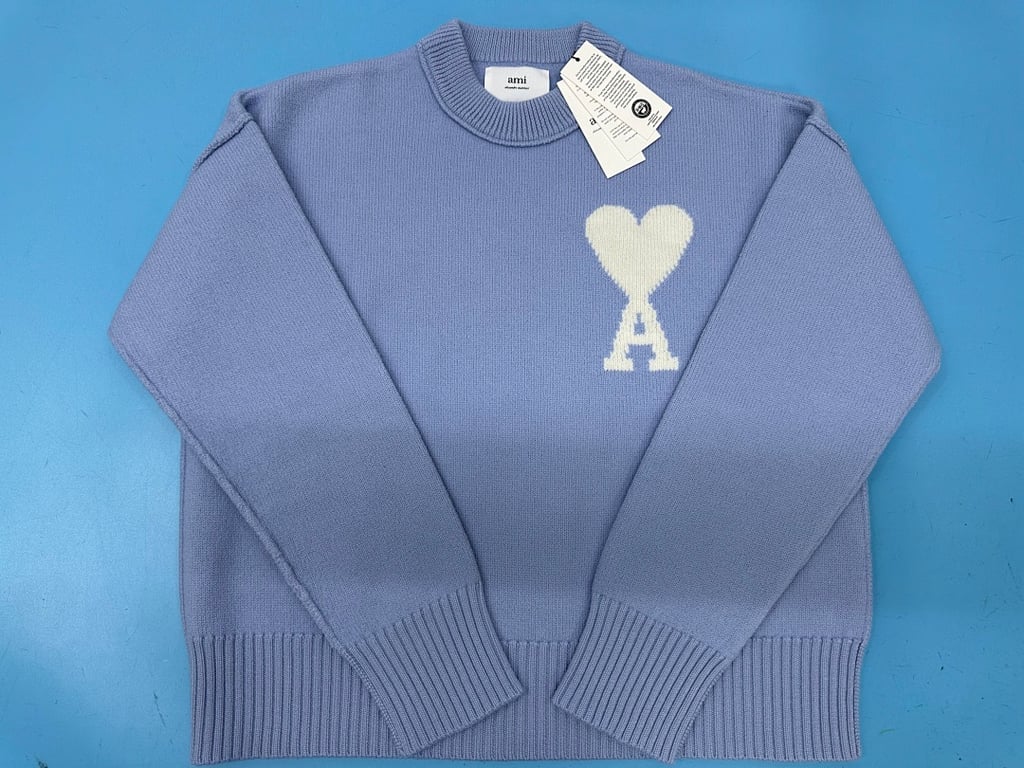 Ami Paris Ami de Coeur Merino Wool Sweater - 66