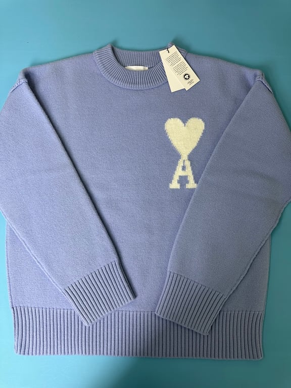Ami Paris Ami de Coeur Merino Wool Sweater - 70