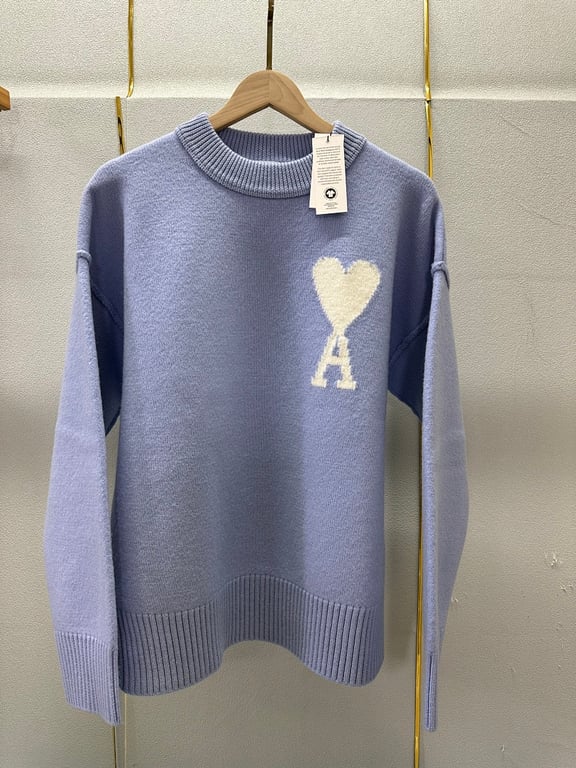 Ami Paris Ami de Coeur Merino Wool Sweater - 72