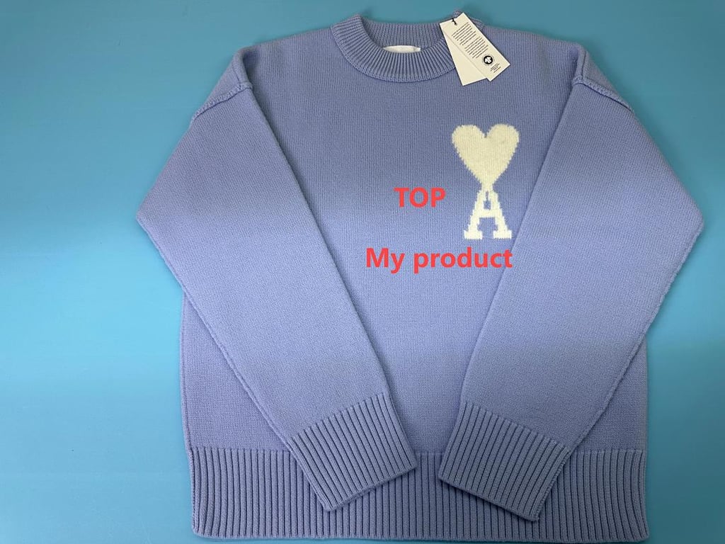 Ami Paris Ami de Coeur Merino Wool Sweater - 73