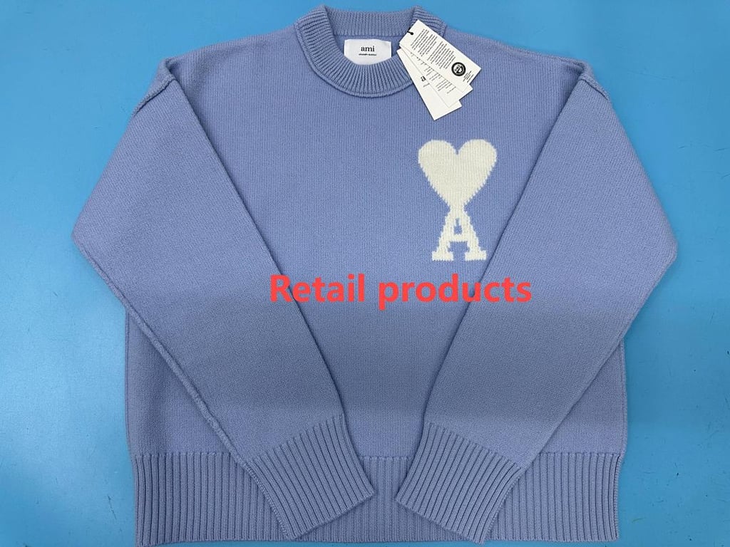 Ami Paris Ami de Coeur Merino Wool Sweater - 74