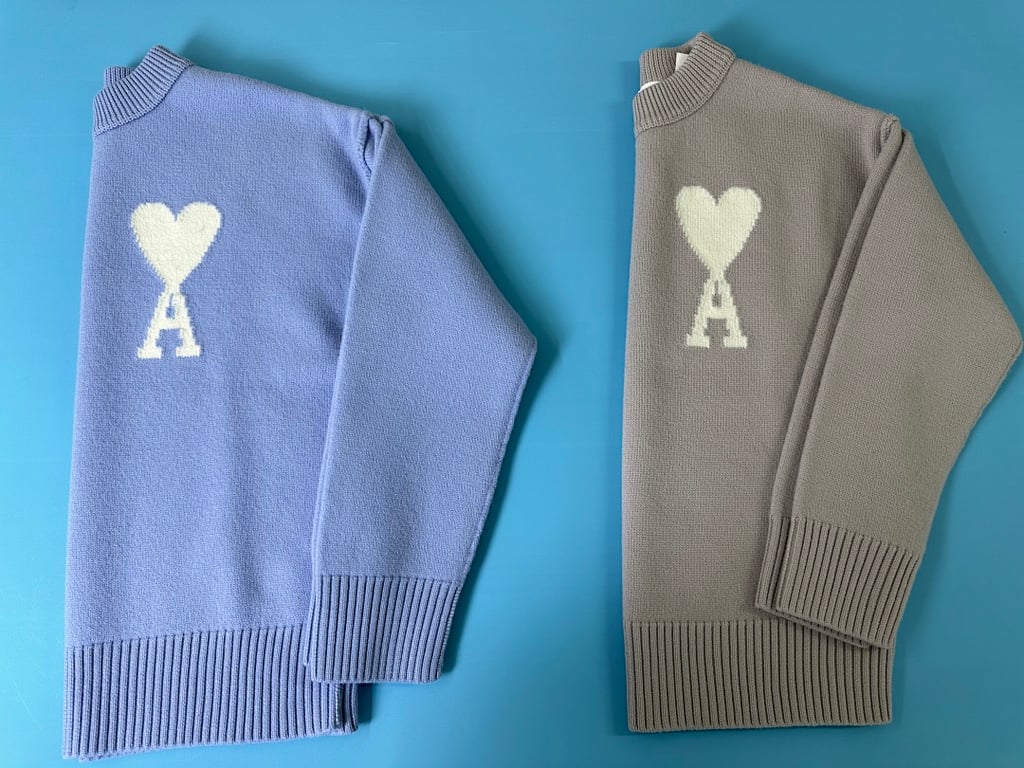Ami Paris Ami de Coeur Merino Wool Sweater - 79