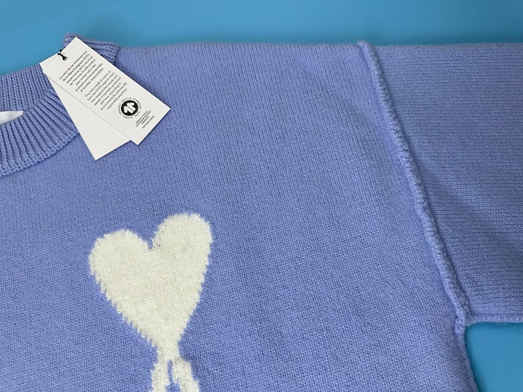 Ami Paris Ami de Coeur Merino Wool Sweater - 81