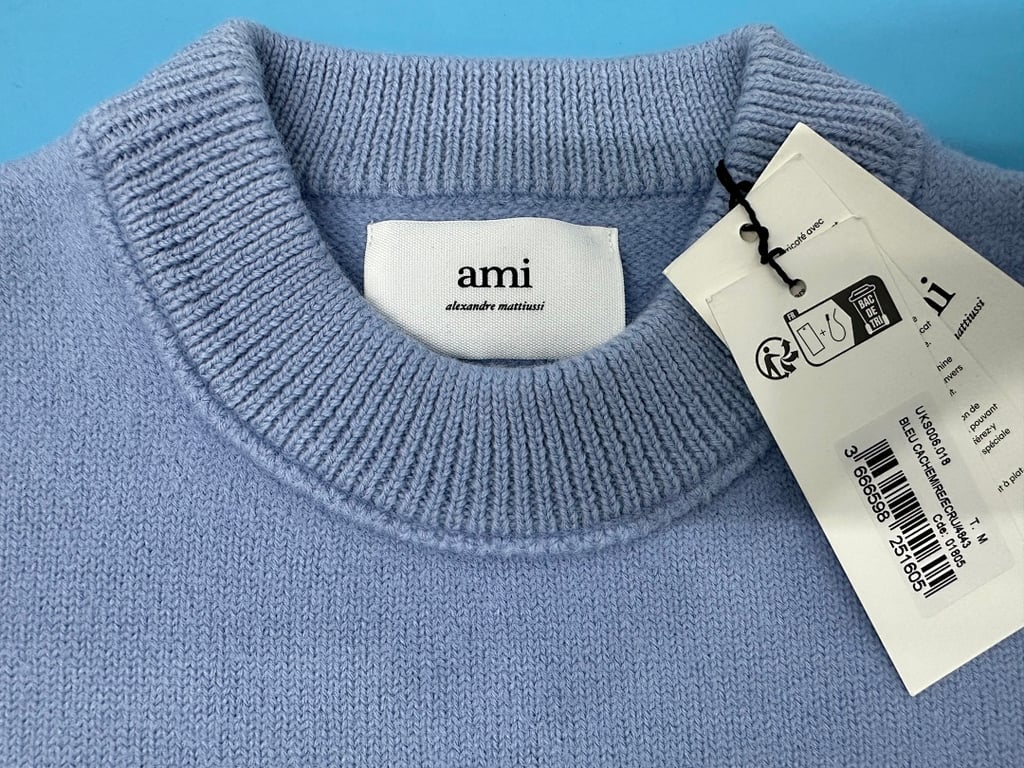 Ami Paris Ami de Coeur Merino Wool Sweater - 83
