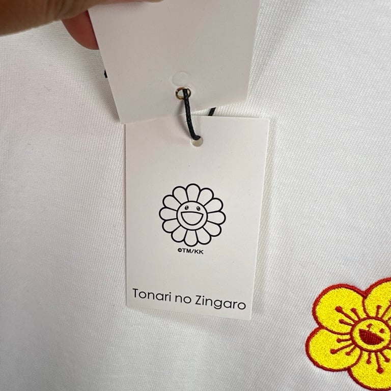 Takashi Murakami Sunflower Embroidered Tee - 13