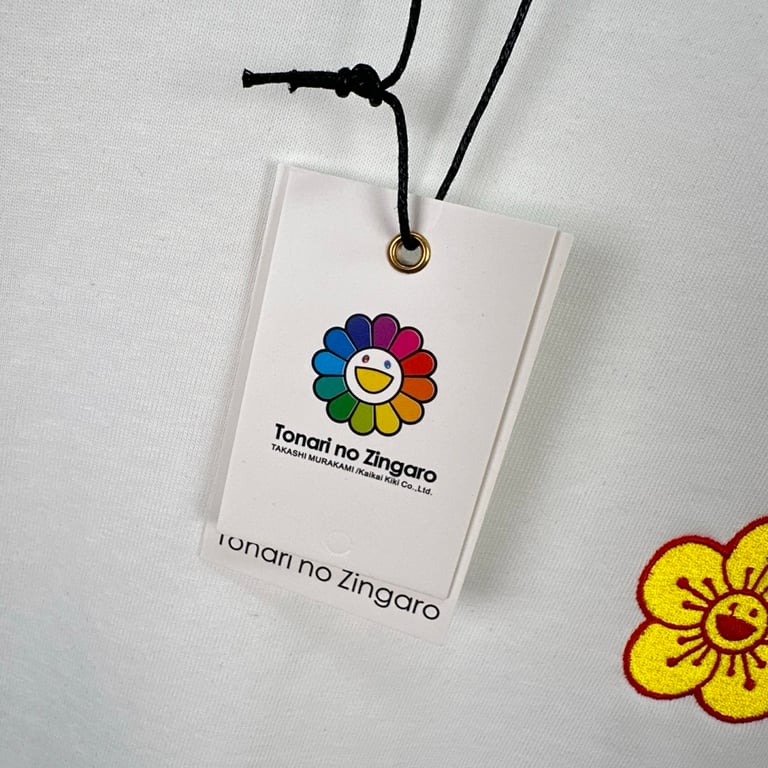 Takashi Murakami Sunflower Embroidered Tee - 14