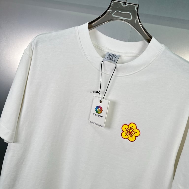 Takashi Murakami Sunflower Embroidered Tee - 16