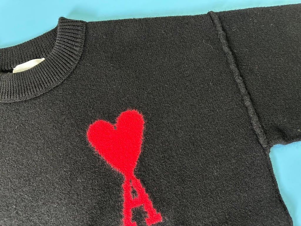 Ami Paris Ami de Coeur Crewneck Sweater - 16