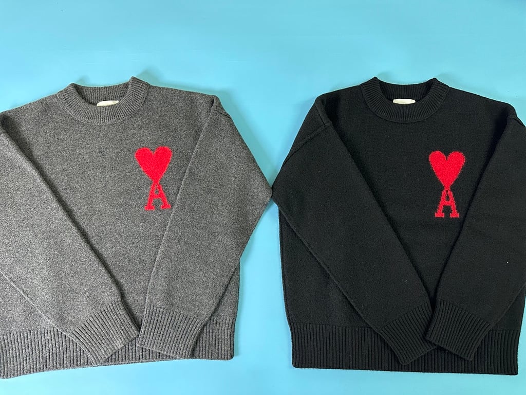 Ami Paris Ami de Coeur Crewneck Sweater - 18