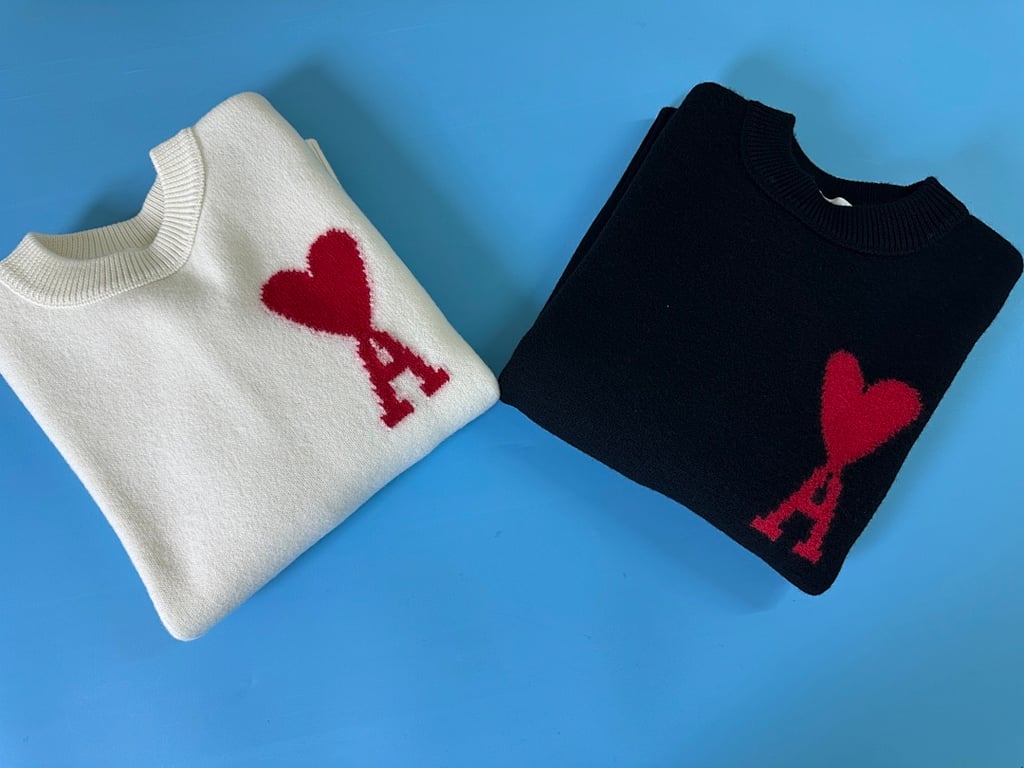 Ami Paris Ami de Coeur Crewneck Sweater - 20