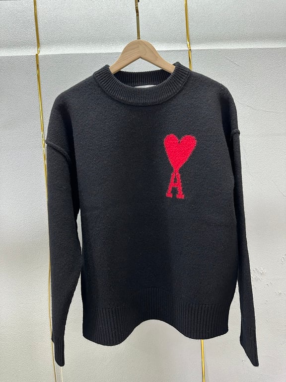 Ami Paris Ami de Coeur Crewneck Sweater - 21