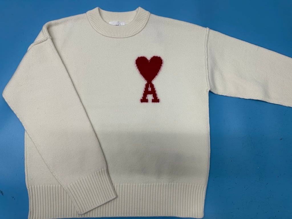 Ami Paris Ami de Coeur Crewneck Sweater - 30
