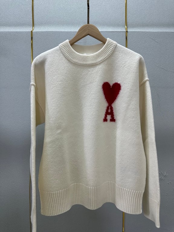 Ami Paris Ami de Coeur Crewneck Sweater - 31
