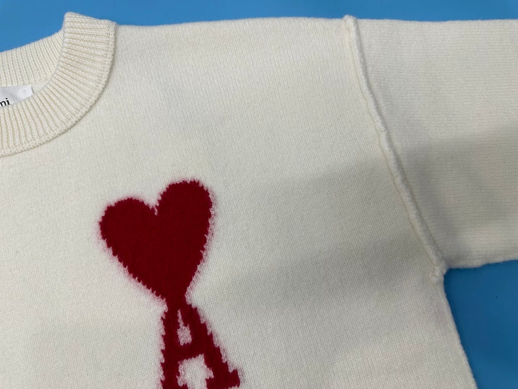 Ami Paris Ami de Coeur Crewneck Sweater - 34
