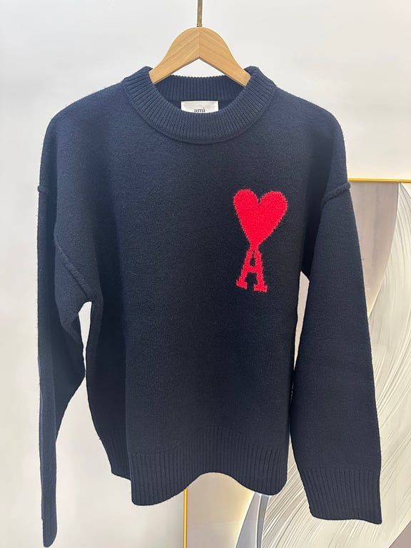 Ami Paris Ami de Coeur Crewneck Sweater - 47