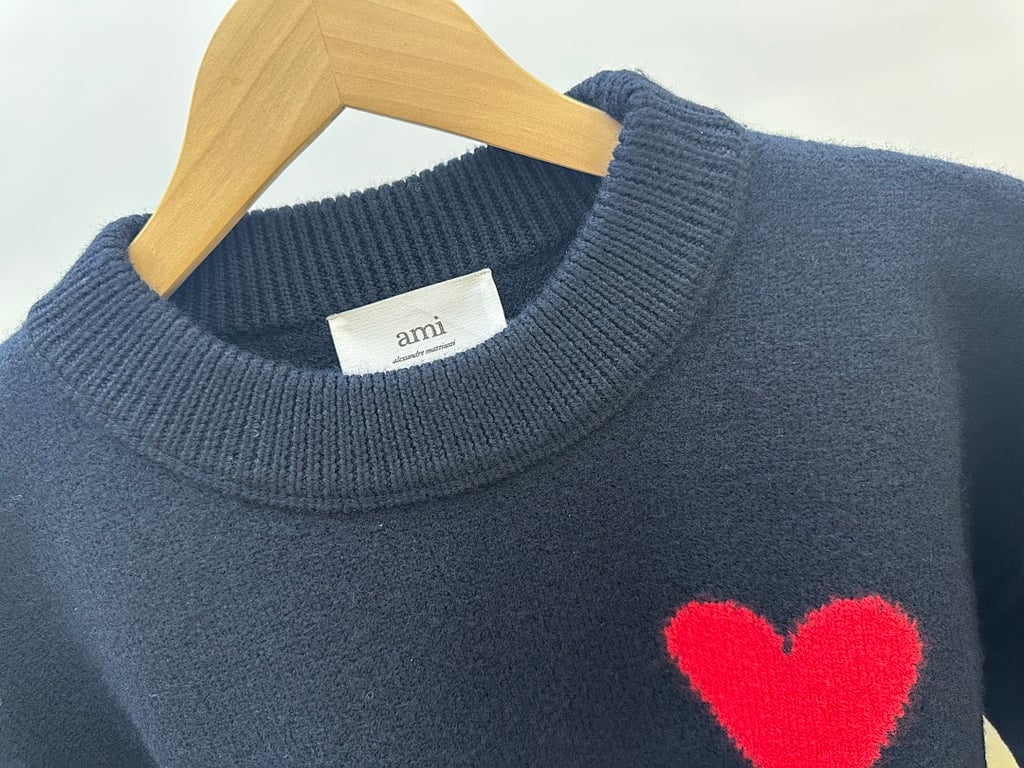 Ami Paris Ami de Coeur Crewneck Sweater - 50