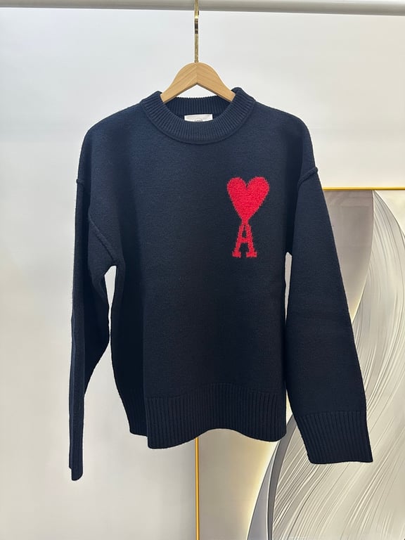 Ami Paris Ami de Coeur Crewneck Sweater - 54