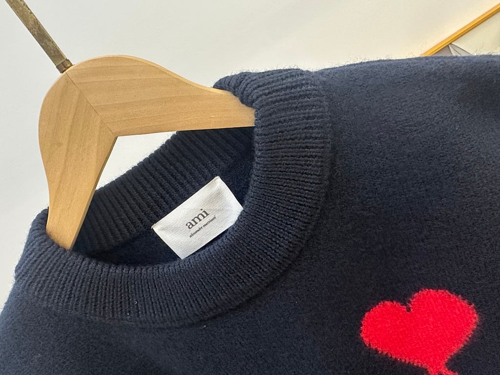 Ami Paris Ami de Coeur Crewneck Sweater - 55