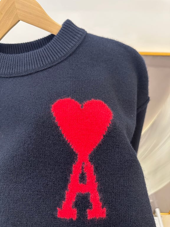 Ami Paris Ami de Coeur Crewneck Sweater - 56