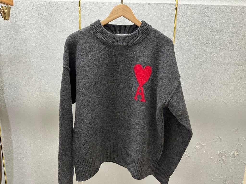 Ami Paris Ami de Coeur Crewneck Sweater - 69
