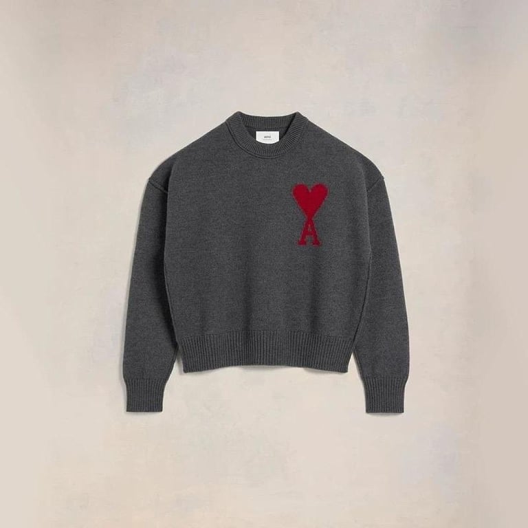 Ami Paris Ami de Coeur Crewneck Sweater - 78