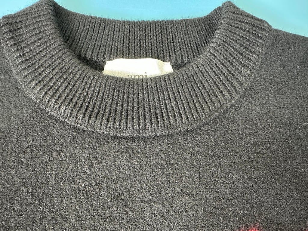 Ami Paris Ami de Coeur Crewneck Sweater - 10