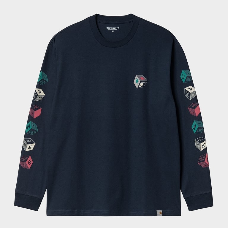 Carhartt WIP L/S Dice Graphic Tee - 5