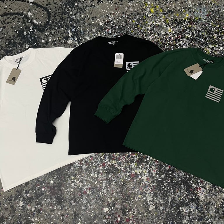 Carhartt WIP L/S Book State Graphic Longsleeve - 17