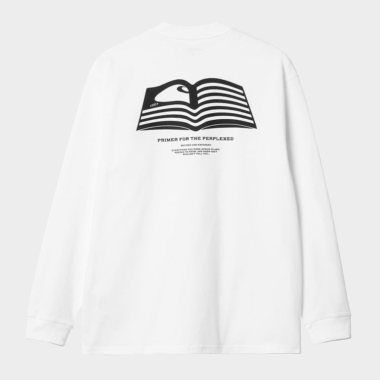 Carhartt WIP L/S Book State Graphic Longsleeve - 4