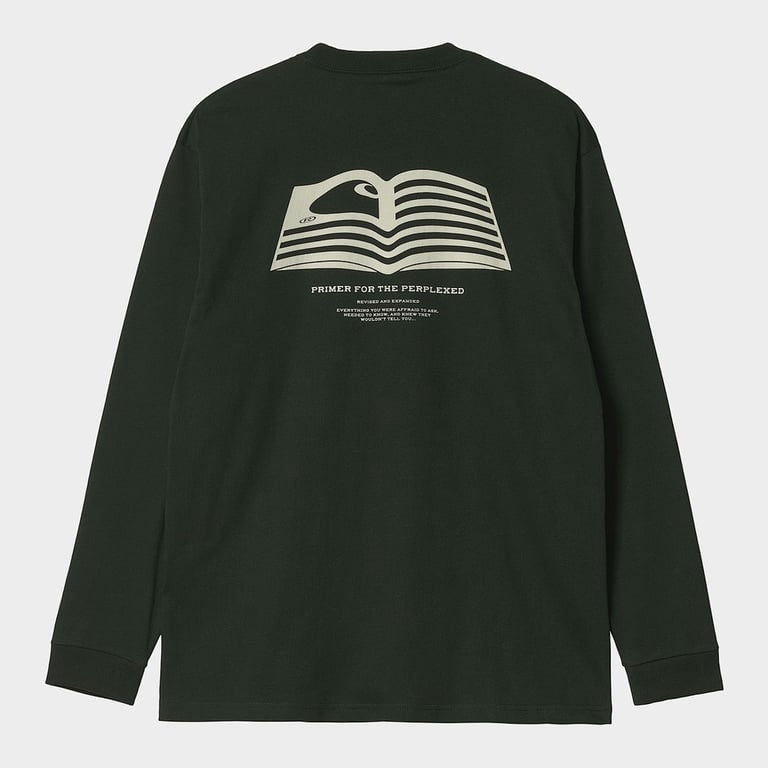 Carhartt WIP L/S Book State Graphic Longsleeve - 8