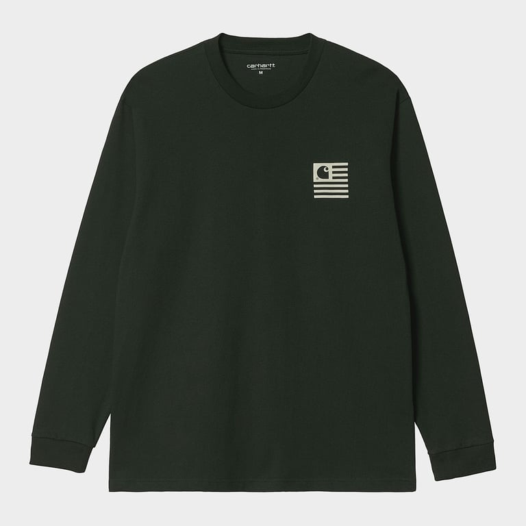 Carhartt WIP L/S Book State Graphic Longsleeve - 9