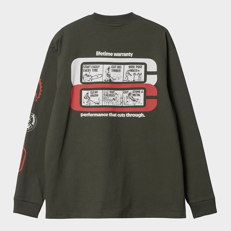 Carhartt WIP L/S Life Tools Graphic Longsleeve - 4