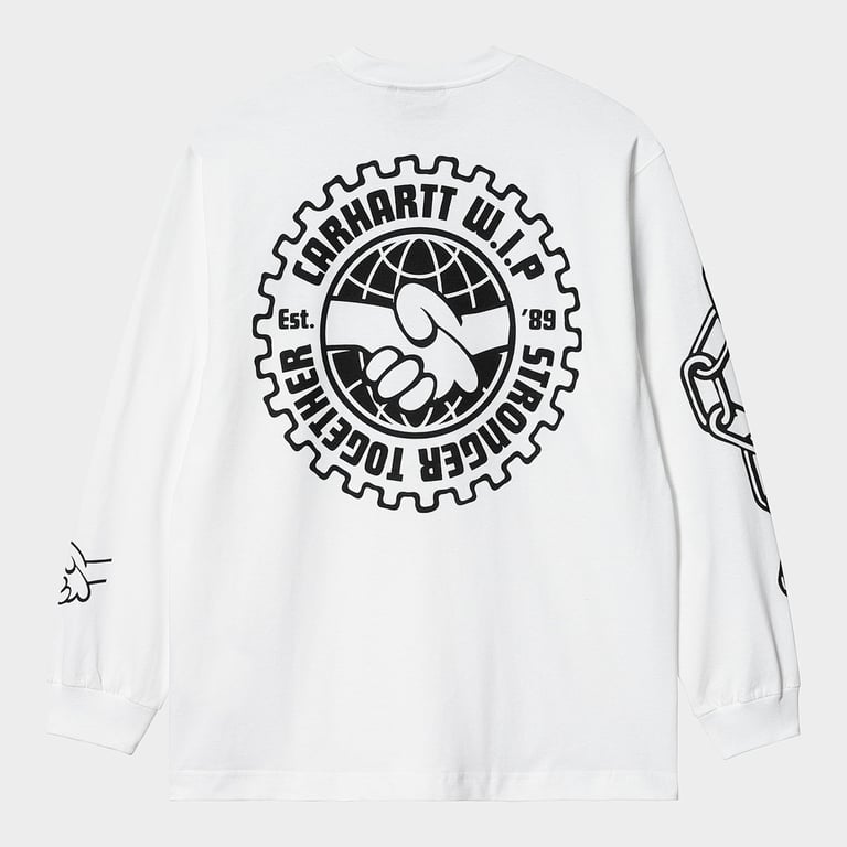 Carhartt WIP Stronger Together L/S Tee - 6