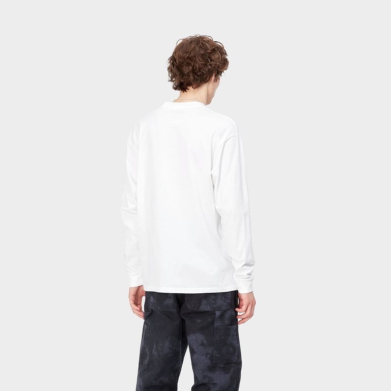 Carhartt WIP L/S Sheriff Star Tee White - 4