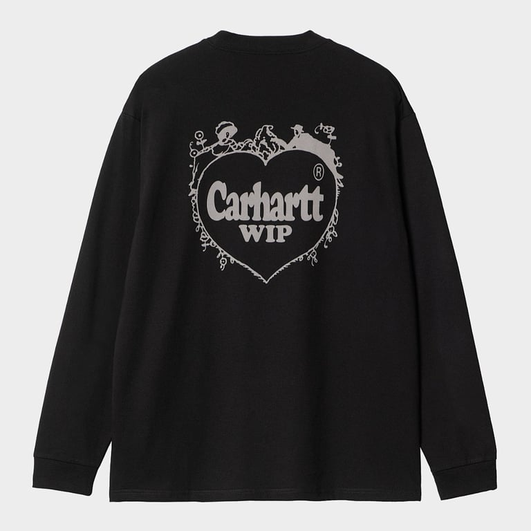 Carhartt WIP L/S Spree T-Shirt Black - 4