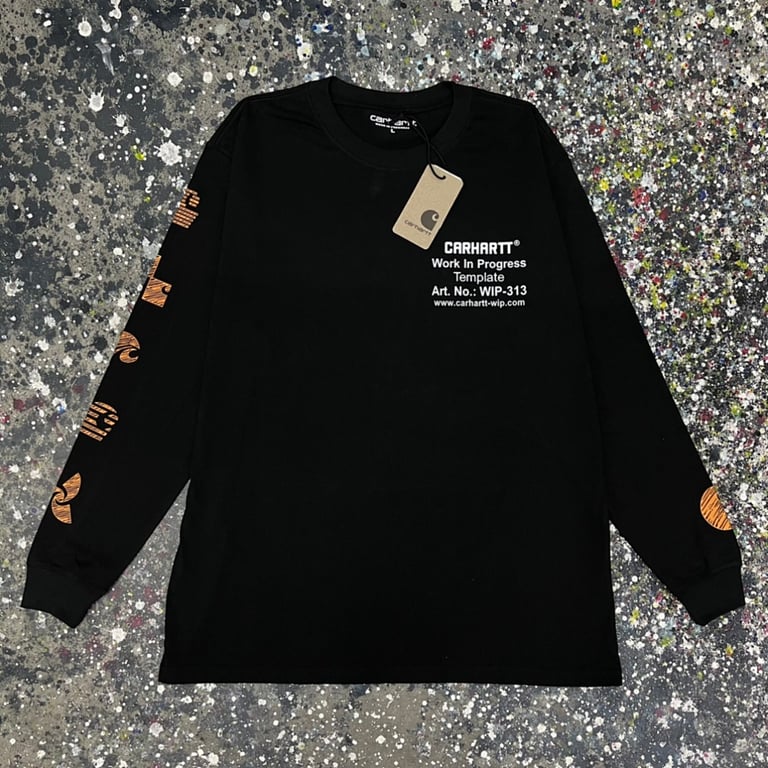 Carhartt WIP Linograph Long Sleeve Template - 11
