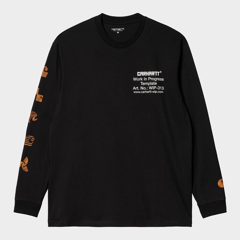Carhartt WIP Linograph Long Sleeve Template - 13