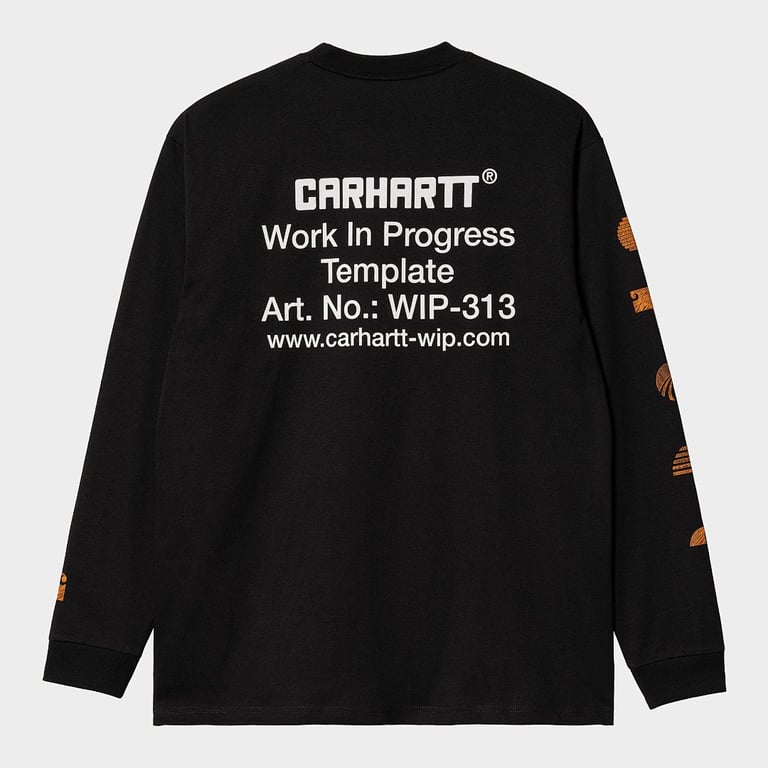 Carhartt WIP Linograph Long Sleeve Template - 14
