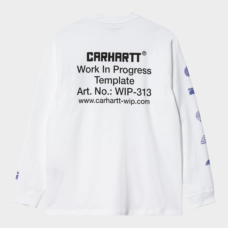 Carhartt WIP Linograph Long Sleeve Template - 15