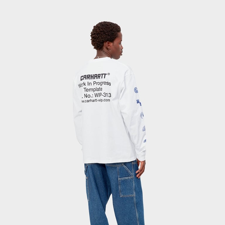 Carhartt WIP Linograph Long Sleeve Template - 19