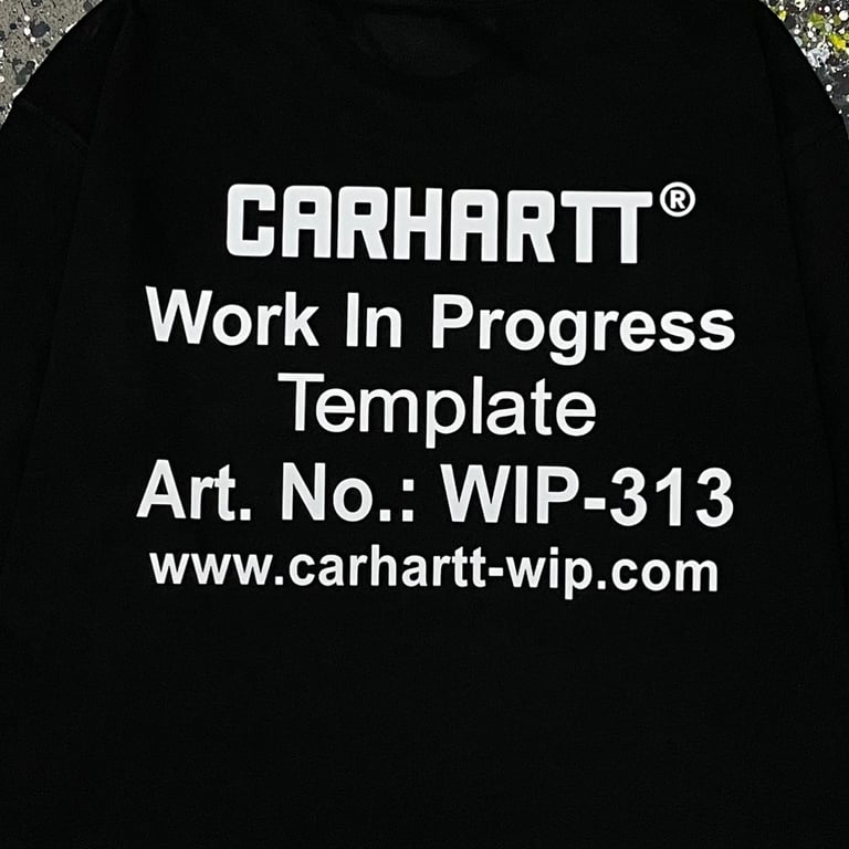 Carhartt WIP Linograph Long Sleeve Template - 4