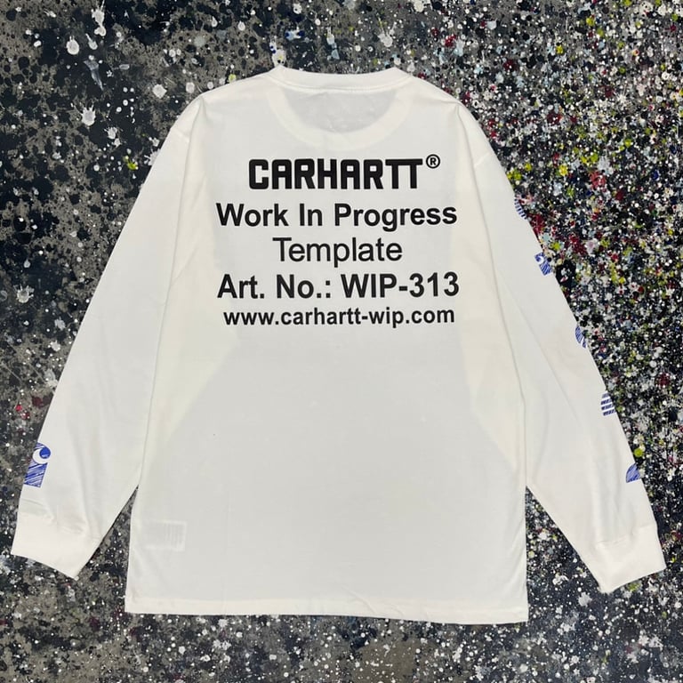Carhartt WIP Linograph Long Sleeve Template - 8