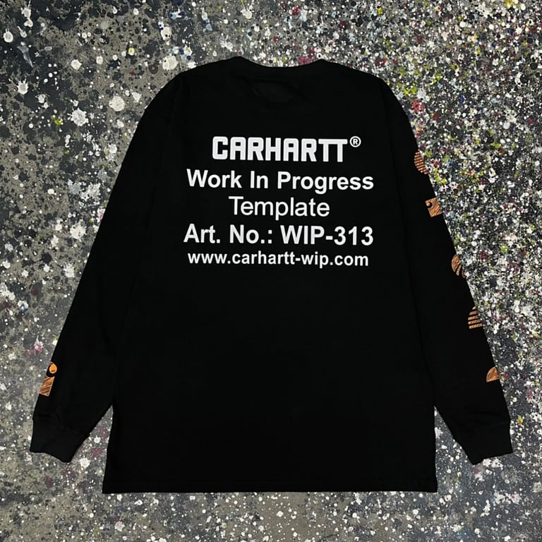 Carhartt WIP Linograph Long Sleeve Template - 10