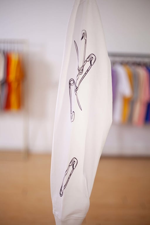 Carhartt L/S Safety Pin White - 9