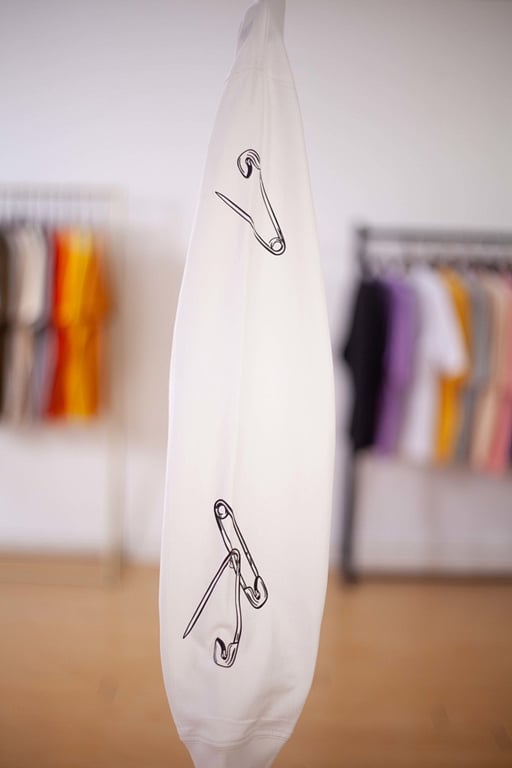 Carhartt L/S Safety Pin White - 10
