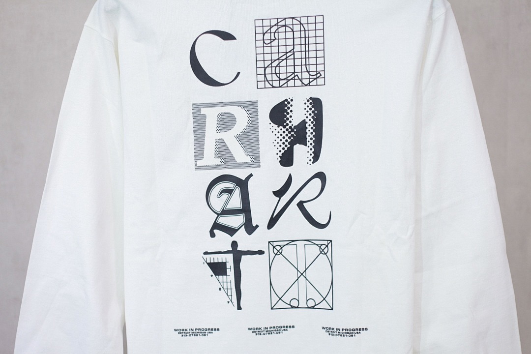 Carhartt WIP Graphic Long Sleeve White - 5