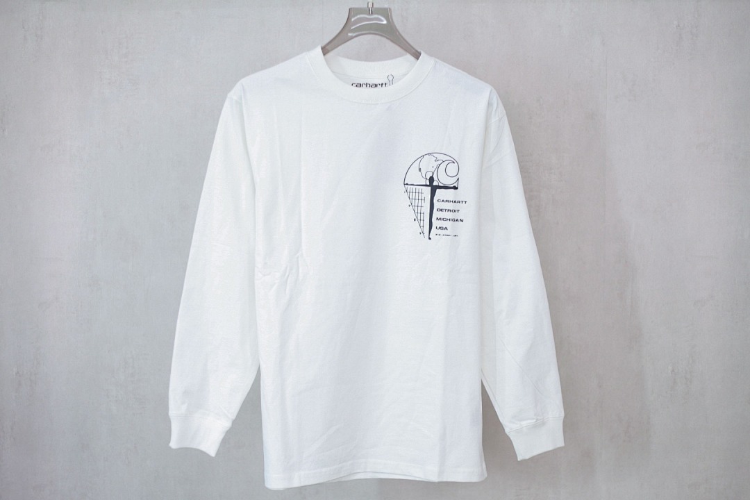 Carhartt WIP Graphic Long Sleeve White - 6