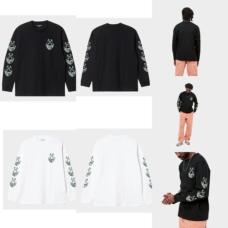 Carhartt WIP Graphic Long Sleeve T-Shirt - 7
